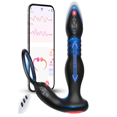 After Dark Prostate Massager with Cock Ring